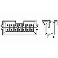 AMP Connectors - TE Connectivity 1586588-4 Headers & Wire Housings 4 POS HDR 94V-0 W/OUT DRAIN HOLE