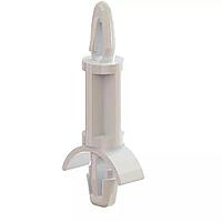 Essentra Components LCBS-2-4-19 PCB Support CB Spt,Dual Lck,Natural,1/4 in Spc