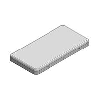 Masach Tech MS511-10C-NS EMI/RFI Shield Cover, Two-Piece 51.7 x 26.3 x 4mm Two-piece Drawn-Seamless RF Shield/EMI Shield COVER (Nickel-Silver)