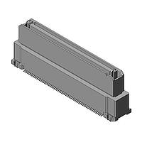JAE Electronics MA01F120VACBR150 Board to Board & Mezzanine Connectors CONN FLOATING SIDE STR 120 POS