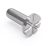 Mill-Max 1460-7-00-80-00-00-03-0 Terminal Pin, Surface Mount Surface Mount Pin, .625" Long Slotted Base, .060" Diameter Tail