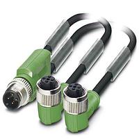 PHOENIX CONTACT 1668991 Sensor Cables / Actuator Cables SAC-3P-M12Y/2 X0,3-PUR/M12FR