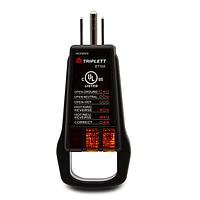 Triplett ET102 Residential and Electrical Receptacle Tester with Pull Handle