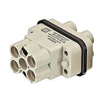 HARTING 09120062663 Inserts Han Q 4/2 male insrt with Quick Lock
