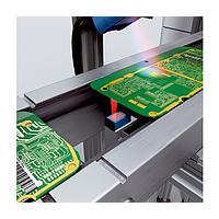 Automatic barcode reading solution on electronic board