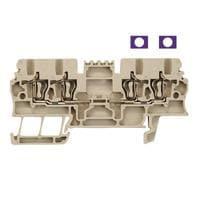 Weidmuller 1826970000 DIN Rail Terminal Blocks ZDU 1.5/2X2AN