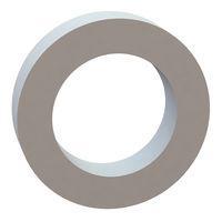 Essentra Components 13RS083531 Round Round Spacer, .540 ID, .835 OD, .188 Length
