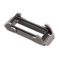 AMP Connectors - TE Connectivity H24B-AG-SL Housings H24B Bulkhead Plstc Double Lock, Grey