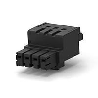 AMP Connectors - TE Connectivity 2336488-4 Receptacle D2970 REC 4POSN 1ROW Sn BOX