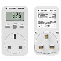 Trotec BX09 UK Energy cost meter (13 A; 2990 W)