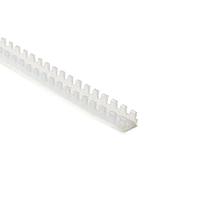 HellermannTyton 251-30309 Grommet Strip Grommet, Panel Thickness 0.083''-0.130'', PTFE, Natural, 9.7ft/pkg