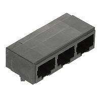 AMP Connectors - TE Connectivity 5557561-1 Modular 3 PORT 8 POS R/A