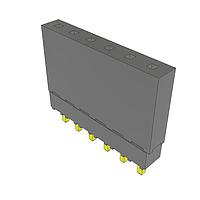 Samtec ESQ-106-12-G-S Sockets Elevated Socket Strip, 0.100" Pitch