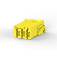 AMP Connectors - TE Connectivity 142681-4 Housing PL MK III 3 POS HOUSING YELLOW