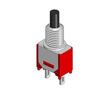 Dailywell 8MS9P1B5M1QES Sealed OFF-(ON) SPST SOLDER