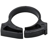 HellermannTyton SNP18AGHS0M4 Conduit Clips SNP18A BLK HS SNAPPER