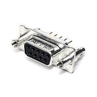 Amphenol CONEC 164A16719X D-Sub Connectors - Standard Density DSUB SOLDER PIN STR 3mmTH PREC MCHND CNT