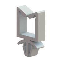 Essentra Components WS-SH-3-19 Square Hole Mount Wire Sdl,Square Hole Mnt,Natural