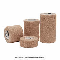 3M 3M.07.1582 Self Adherent Wrap, 50mm ×4.5m roll