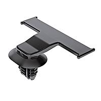 HellermannTyton 151-00992 Standoff Clip Standoff Bundling Clip, 1.98" Long, Panel Thickness 0.020.27", PA66HIRHSUV, Black, 3000/carton