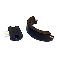 Amphenol Piher PS2P-ARC-CE-M009-A-45S-05 Hall Effect Rotary Position Sensor ARC Angular Sensor, 12 bit Redundant, Absolute, 5VDC, Analog output, 45 Deg, Wire leads, Non contact magnetic, includes 23mm radius magnet, , -40C to +125C