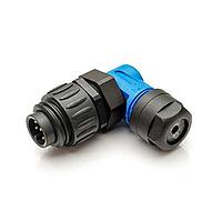 Amphenol Tuchel C016-30K006-200-10 Connectors ANGULR MALE CONNECTR AU CONTACT