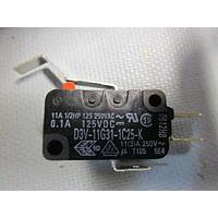 Omron Electronics D3V-11G31-1C25-K Miniature 3A Double Bend Act SPDT QC187 200gF