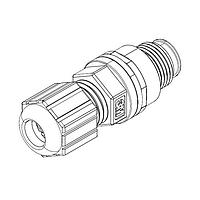 3M Electronic Solutions Division 3N104-D000-S08BF Connectors M12,4P,Plug,D-Code Solder Cup, 20-24AWG
