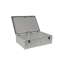 Bud Industries PTH-22462 Electrical Enclosures PC+10% Fiberglass Box with Self-Locking Latch (22.1 X 15 X 7 In)