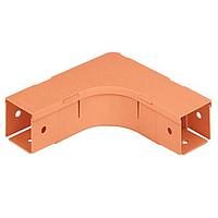 Panduit FRA4X4OR Fitting, Right Angle Fitting and Cover, Horizontal 90o Angle,