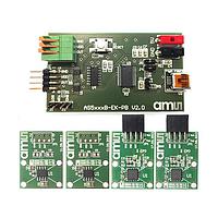 ams OSRAM AS5X6X-EK-ST Magnetic Position Sensor AS5x6x Eval Kit 4 Adapter Boards USB