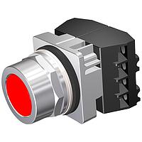 SIEMENS 52PM8A2B Flush PUSHBUTTON,MOM,RED,FLUSH,2POS,2NO-2NC