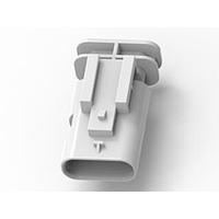 AMP Connectors - TE Connectivity 2-1564559-1 Housings 4POS, TAB 1.2X0.6, TAB HSG, SWS, A