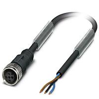 PHOENIX CONTACT 1508381 Sensor Cables / Actuator Cables SAC-3P-10,0- PVC/M12FS BK