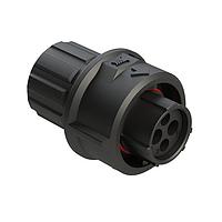 Amphenol SINE Systems FLS610N2SHEC03 Connectors 4 (2+2) POS PLUG