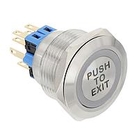 E-Switch PV9F2V0SS-3G5-PTE Pushbutton Switches (PUSH TO EXIT)