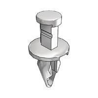 Essentra Components 495215 Push-In Rivet P/LOCK RIVET HOLE9.5 PAN3.5-7
