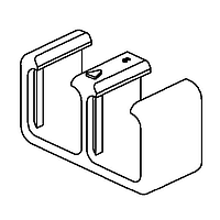 Radiall F718197206 Accessories LC duplex removable clip Beige