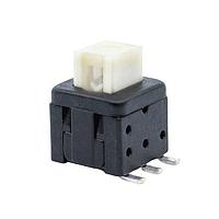 E-Switch TL2233OA Subminiature PUSHBUTTON, 100mA 30VDC, DPDT On-(On), Surface Mount Gull Wing