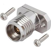 Amphenol SV Microwave SF1521-60070-1S PCB Connectors 2.92mm F Comp/Mnt Conn 2 Hole w Scrw