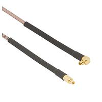 Amphenol RF 265103-01-36.00 RF Cable Assemblies MMCX R/A Plug to Str Plug RG-316 36in