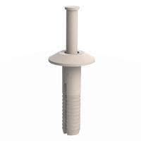 Essentra Components 61APT25100 Anchor Anchor Rivet, Plastic Pin, .250 Hole, 1.000 Length