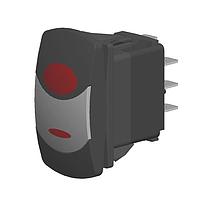 Carling Technologies V6B1D88C-LRPCT-00000 Rocker Switches V6B1D88C-LRPCT-00000