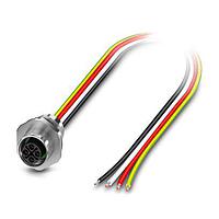 PHOENIX CONTACT 1329919 Sensor Cables / Actuator Cables Front mounting, female, 4-pos, S-code, M16 x 1.5 fastening, 1m, 14AWG