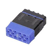 Radiall EPXBEF12CSB Circular MIL Spec Tools, Hardware & Accessories Socket insert (with sleeve holder), 12 LUXCIS contacts for EPXB