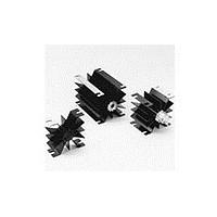Wakefield Thermal 302NN Heat Sinks Heat Sink for Dual Stud-Mount, 50.8x50.8x38.1mm, (2) 1 4 -28UNF, 0.625" Thread