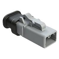 Amphenol SINE Systems ATP06-2S-SR01BK Connectors 2 POS PLUG BLACK
