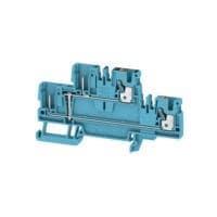 Weidmuller 1548150000 DIN Rail Terminal Blocks APGTB 2.5 2T VL 4C/2 BL