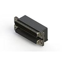 EDAC 663-037-264-006 Dual Port D-Sub Connectors Right-angle Dual Port D-Sub Connector