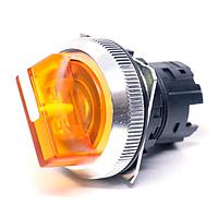 Omron Automation and Safety A30NZ-2MM-TOA Rotary Switches Orng 2 POS Light Man Metl